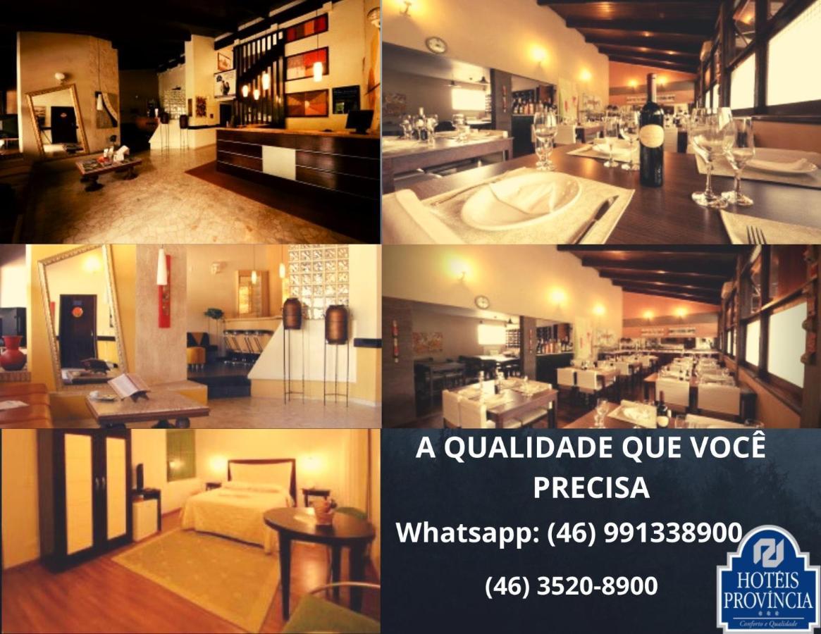 Hotel Provincia Flex Francisco Beltrão Exterior foto